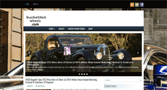 Desktop Screenshot of bucketlistwheels.com